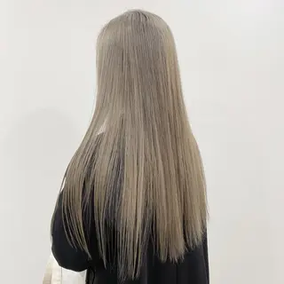 ロング カラー マンツーマン女性 美容師 奏のヘアスタイル