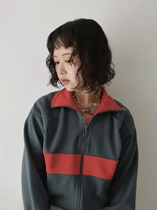 ミディアム 前野 日奈のヘアスタイル