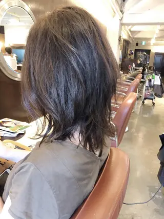 ミディアム カラー 髪質改善/艶髪/ 木山ゆかりのヘアスタイル