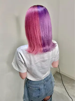 ミディアム SHIGE 【kva】▽□□▽のヘアスタイル