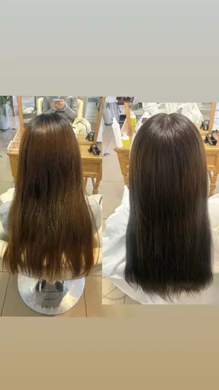 ロング カラー Rio /eMu☆･:*のヘアスタイル