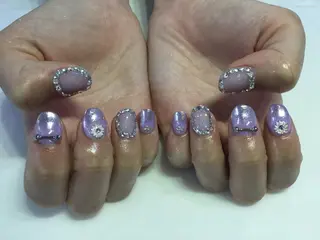 ネイル 💎🐰 saki. m 🐰💎のネイルデザイン