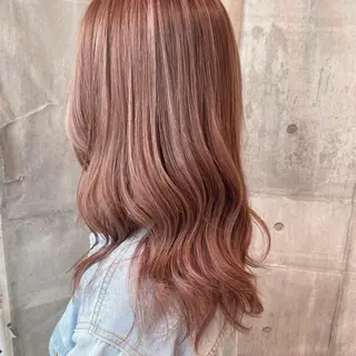 ロング カラー ウルフカット ハッシュカット/七海のヘアスタイル