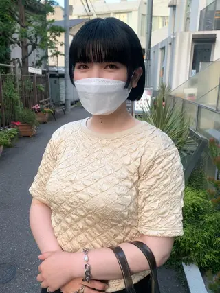 ショート ボブ/顔まわりカット 💫大澤奈緒美のヘアスタイル