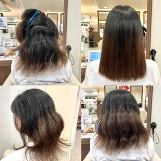 ミディアム 《大人気髪質改善》 プログレス国分寺店のヘアスタイル