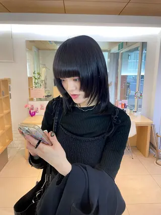 ミディアム 🧸SAKI🎀 韓国レイヤーのヘアスタイル