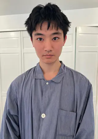 メンズ ブリーチカラー🎀 韓国風/寺門美優のヘアスタイル