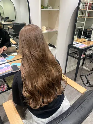 ロング cocotte みづき/艶カラー🫧のヘアスタイル