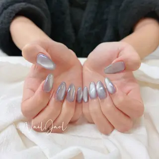 セミロング ネイルJaol 池袋のネイルデザイン