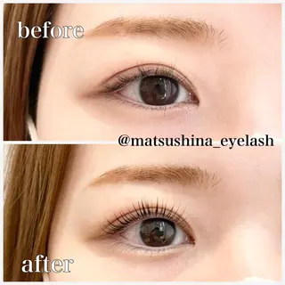 マツエク・マツパ matsuhashi shinaのマツエク・マツパデザイン