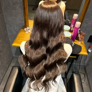 ロング カラー 福岡 天神 大名 エクステ.miu🦊のヘアスタイル