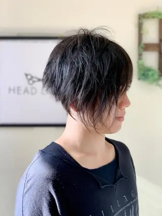 ショート 廣瀬 智志のヘアスタイル