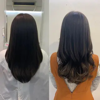 ロング デジタルパーマ🫧 韓国風ヘア🫧サクラのヘアスタイル