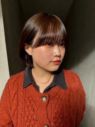 ショート 似合わせのプロ🌿 ショート/銀座/れんのヘアスタイル