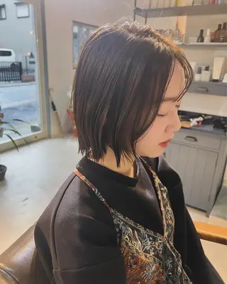 ショート ショート/韓国ヘア 押本恵一のヘアスタイル