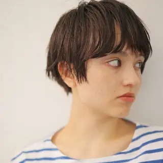 ショート カラー 坂本 裕介/パーマのヘアスタイル