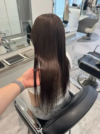 ロング カラー ParveMix🍀 藤原愛未のヘアスタイル