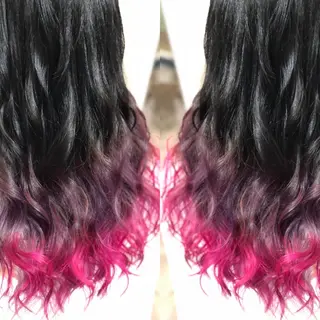 ロング 西村 雄二/エクステのヘアスタイル