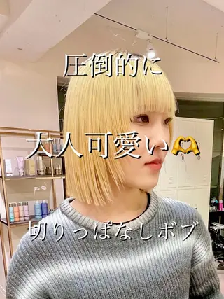ショート カラー ショート/ボブ/ 透明感カラー/ほのかのヘアスタイル