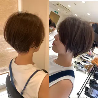ショート 林 瑞起のヘアスタイル