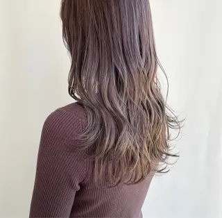 カラー 山口 莉奈のヘアスタイル