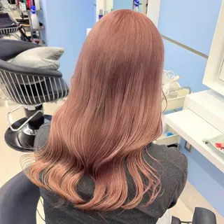 セミロング 🍯Ayu/ハイトー ン/ブリーチ/ヘアメのヘアスタイル