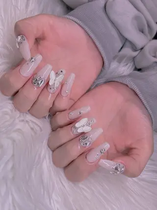 ネイル 長さだし専門店 M2　rikaのネイルデザイン