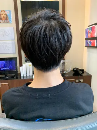 ショート メンズ ❣️モードケイズ塚口 和田一将のヘアスタイル