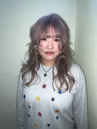 ロング カラー Bërg mimi ‎ ౨ৎ⋆のヘアスタイル