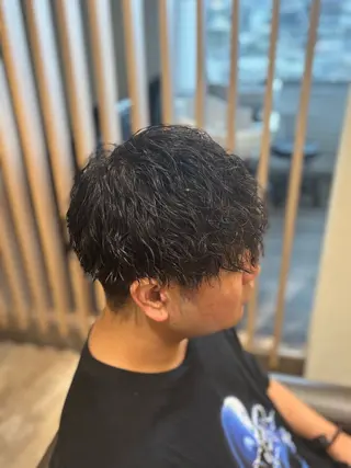 パーマ メンズ 💈メンズパーマ特化 金子温貴💈のヘアスタイル