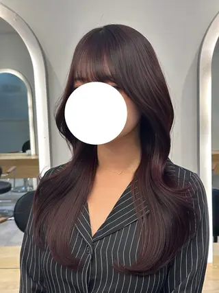 ロング 美髪矯正💎副店長 💎ミツキのヘアスタイル
