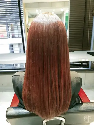 セミロング newi WASHIOのヘアスタイル