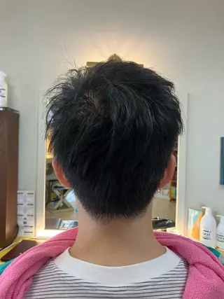 ショート メンズ 横田 尚登のヘアスタイル