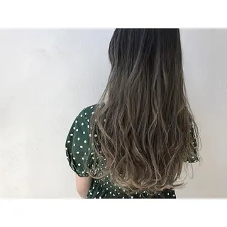 セミロング カラー 荒木 拓也のヘアスタイル