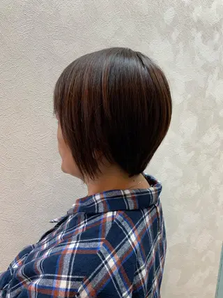 ショート 加藤 遥花のヘアスタイル