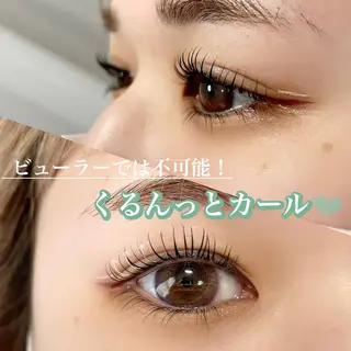 メンズ マツエク・マツパ アイブロウ Moyu eyelashのマツエク・マツパデザイン
