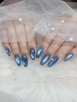 ネイル NON🎀韓国 シンプルワンホン🎀のネイルデザイン