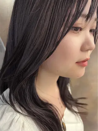 セミロング 三輪 恭平のヘアスタイル