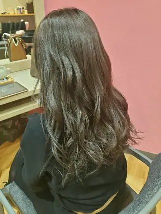ロング カラー ヘアアレンジ 北九州美容室 🕊️わかな✂︎のヘアスタイル