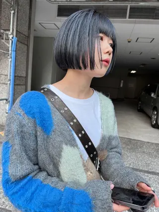 ショート カラー 伊藤 拓哉のヘアスタイル