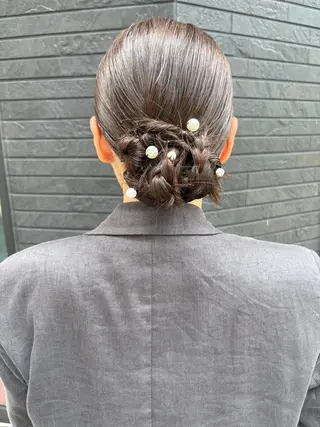 ヘアアレンジ 河野いずみ レイヤー/ボブ 🤍のヘアスタイル