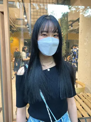 ロング カラー ワンカールで盛れる レイヤー🎀Macoのヘアスタイル