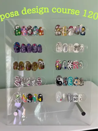 ネイル posa nail モエミのネイルデザイン