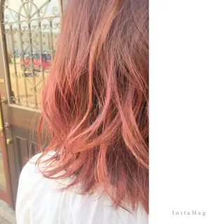セミロング カラー Lyhair🦊🎀 AKIのヘアスタイル