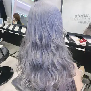 ロング カラー ブリーチ&エクステ 🥀ケアカラー特化のヘアスタイル