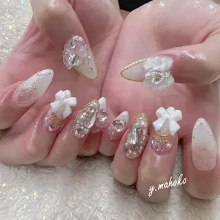 ネイル パラジェル有/ 長さだし/mahoのネイルデザイン