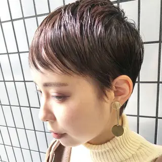 ショート ショートは任せて ミヤザキのヘアスタイル