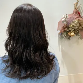 セミロング カラー MIKU🌿 ネイル&まつげパーマのマツエク・マツパデザイン