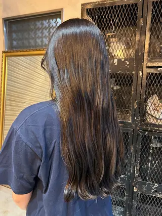 ロング カラー 植吉 琉月のヘアスタイル