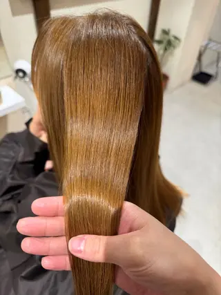 セミロング 髪質改善メニュー 長井 美佐子のヘアスタイル